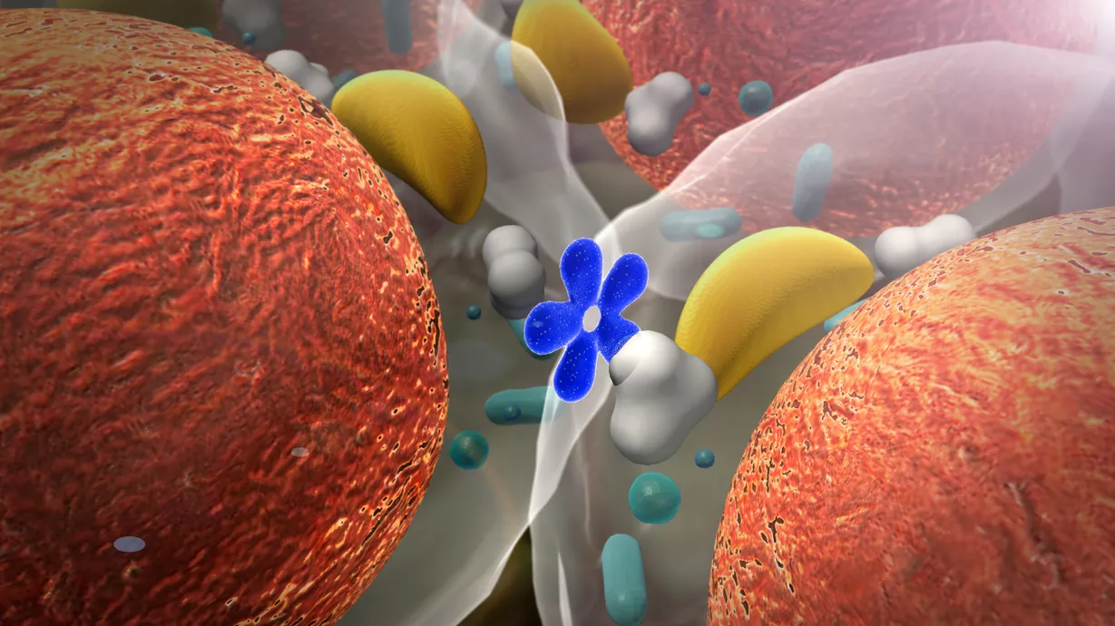 Man experiencing symptoms of hormonal imbalance