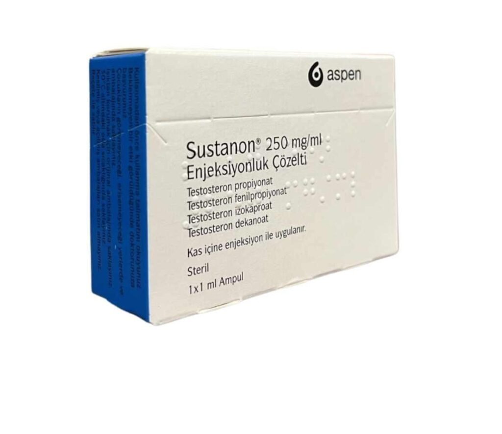 Testosterone injection packaging, medical use
