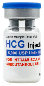 10 vial HCG kit 50,000iu w/ Bacteriostatic water 10ml