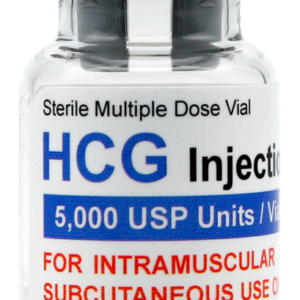 10 vial HCG kit 50,000iu w/ Bacteriostatic water 10ml